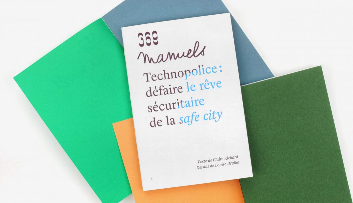 Couverture de livre sur fonds de formes colorées