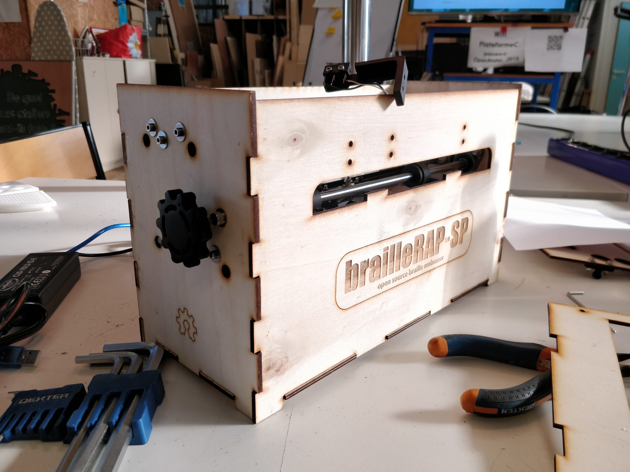 Une machine BrailleRAP